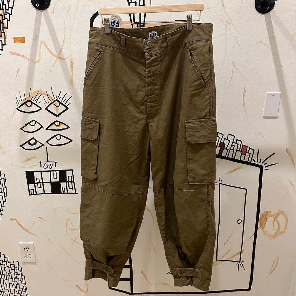 John Bull Cargo Pants Olive